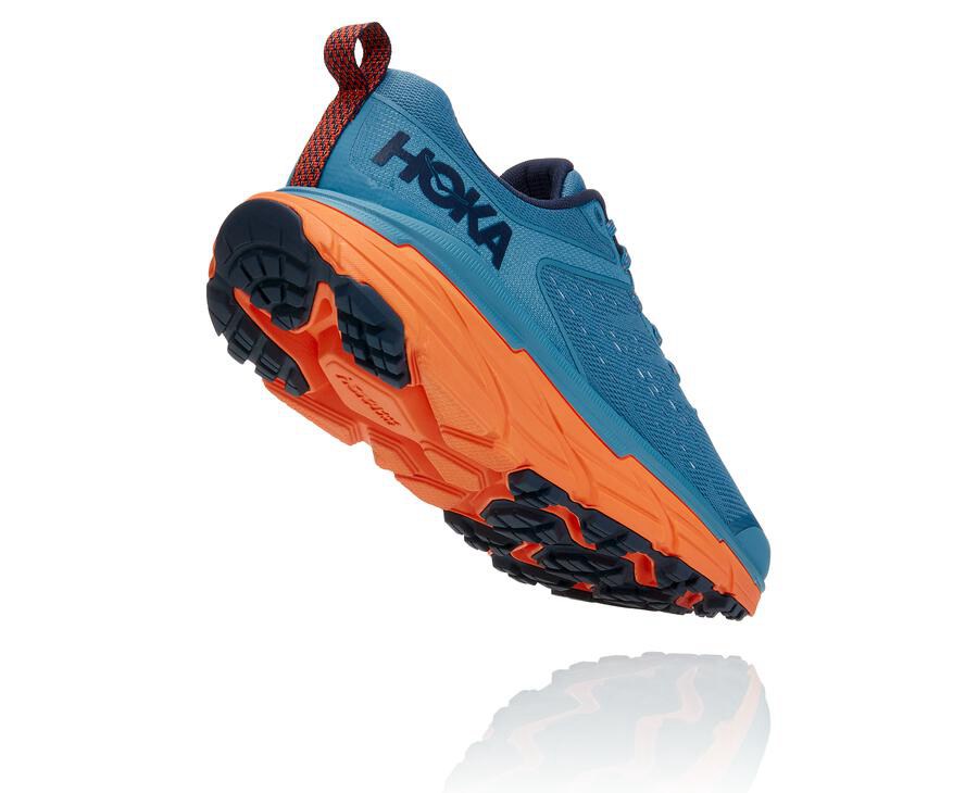 Tenis Hoka One One Trail Hombre Azules - Challenger Atr 6 - XWJK57012